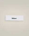 U WILSON HEADBAND WHITE