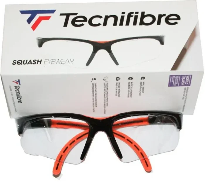 LUNETTES SQUASH BLACK ORANGE - Image 2