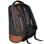 Nox Luxury Open Padel Bag - Black-Brown 2026 - Image 5